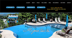 Desktop Screenshot of julianospools.com